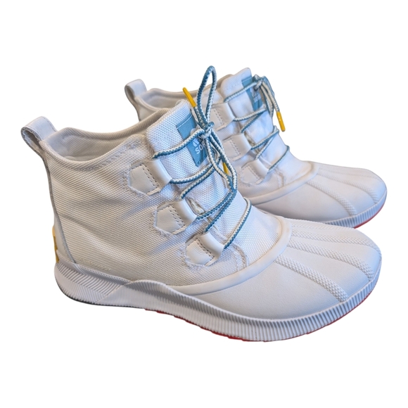 Sorel Shoes - White Sorel Duck/Rain Boots Waterproof